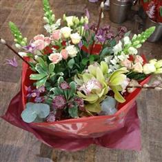 Festive Orchid Bouquet