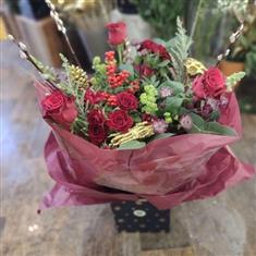 Festive Bouquet with Rose