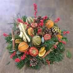 Table Posy with Dried Items
