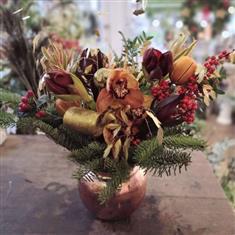 Oval Festive Bouquet
