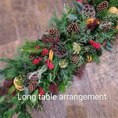 Table Runner Arrangement