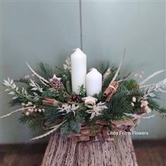 Candle Arrangement - Rustic 