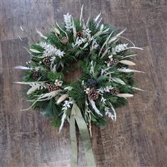 Wreath - White Christmas 