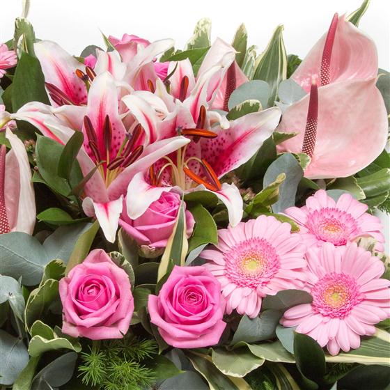 Contemporary Cushion Funeral Flowers Norwich